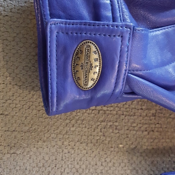 Men's Marc Buchanan leather jacket - Picture 3 of 5